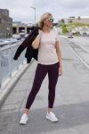 Active Sport treningstopp gammelrosa.