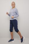Active Sport loose fit treningsbukse med trekvart lengde marine