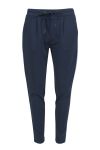 Lifetime joggers med kontrast piping marine