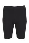 Basic Piper sykkelshorts i bomull sort