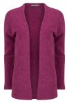 Lifetime cardigan i ull og alpakka rose