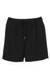 Lifetime shorts med strikk i livet sort