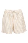 Lifetime Madison stripet shorts hvit-oransje