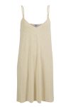 Nightwear stripet nattkjole lys gul