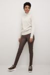 Lifetime Marie coated jeggings brun.