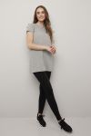 Basic Nova Seamless leggings med børstet innside sortmønstret