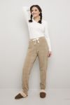 Nightwear Meri pyjamasbukse i fleece beige