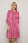 Lifetime Mari Velourkjole fuksia..