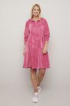 Lifetime Mari Velourkjole fuksia..