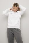 Nike hettegenser hvit.