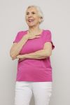 Kirsten t - shirt Fuksia