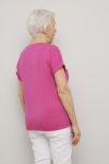 Kirsten t - shirt Fuksia