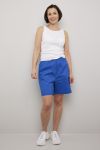 Tina rib top hvit