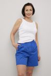 Tina rib top hvit