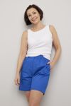 Tina rib top hvit