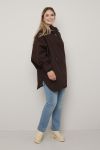 Vestland poncho Brun