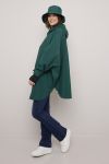 Vestland poncho Grønn