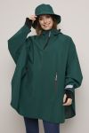 Vestland poncho Grønn