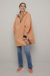 Vestland poncho korall