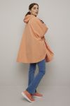 Vestland poncho korall