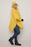 Vestland poncho Gul