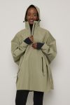 Vestland poncho Oliven