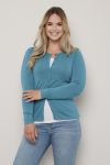 Rollo cardigan Petrol