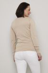 Rollo cardigan Sand