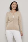 Rollo cardigan Sand