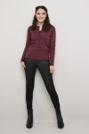 Rollo cardigan bordeaux