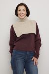 Neck warmer beige.