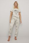 Nightwear Trampe pyjamas beige.