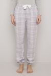 Pyjamasbukse i flanell Lilla