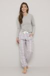 Pyjamasbukse i flanell Lilla