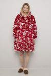 Teppe Hoodie rød.