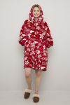 Teppe Hoodie rød.