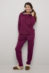 Safa hettegenser cerise.