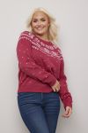 Prosecco prinsessen genser Fuksia