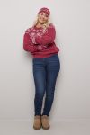 Prosecco prinsessen genser Fuksia
