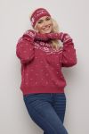 Prosecco prinsessen genser Fuksia