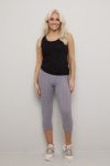 Capri Leggings Monument grå.