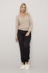 Nightwear Pyjamastopp med lange ermer Alice beigemelert..