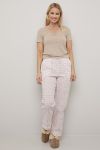 Nightwear Pyjamastopp med korte ermer Alice beigemelert..