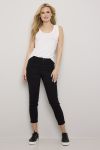 Camilla jeans ankel Vinyl sort