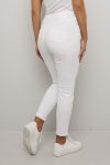Camilla jeans ankel hvit