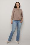 Britneybluse med knapper