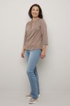 Britneybluse med knapper