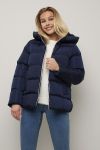 Jakke med hette Camilla Marine