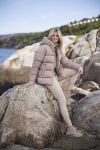 Jakke med hette Camilla Sand