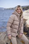 Jakke med hette Camilla Sand